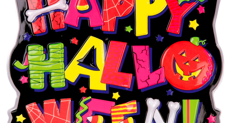 Widmann SRL Wanddecoratie Happy Halloween
