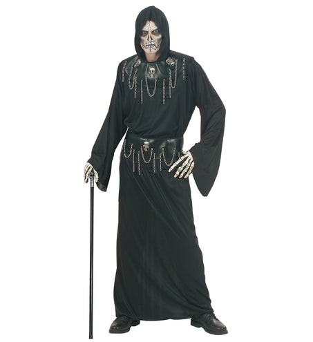 Widmann SRL Wandelstok met grappige schedel 3-delig