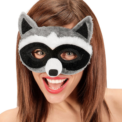 Widmann SRL Wasbeer masker met oortje