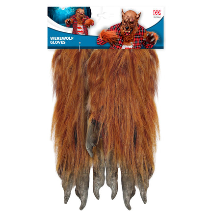 Widmann SRL Weerwolf handschoenen met haren