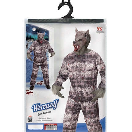 Widmann SRL Weerwolf pak voor volwassenen