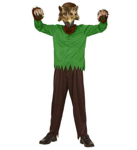 Widmann SRL Weerwolf pakken met masker