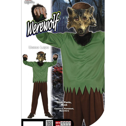 Widmann SRL Weerwolf pakken met masker