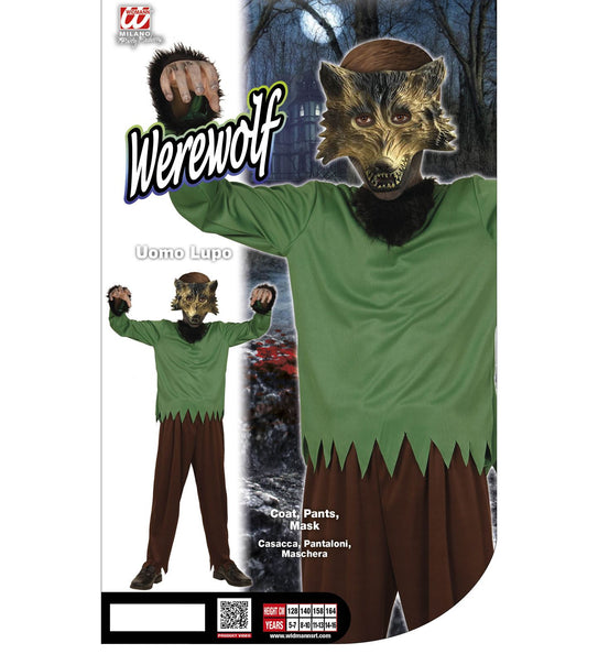 Widmann SRL Weerwolf pakken met masker