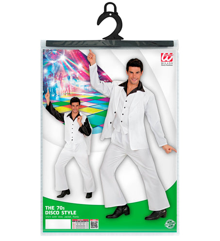 Widmann SRL Wit heren pak disco