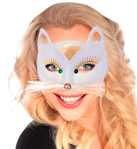 Widmann SRL Wit oogmasker kat