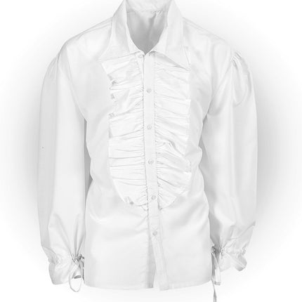 Widmann SRL Witte blouse met ruches