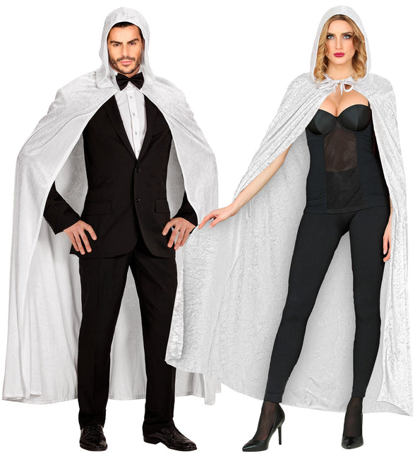 Widmann SRL Witte cape luxe 150cm