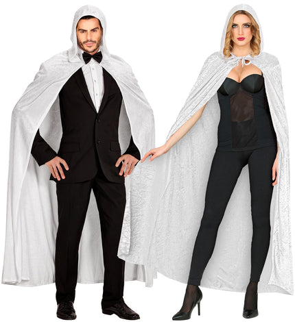 Widmann SRL Witte cape luxe 150cm