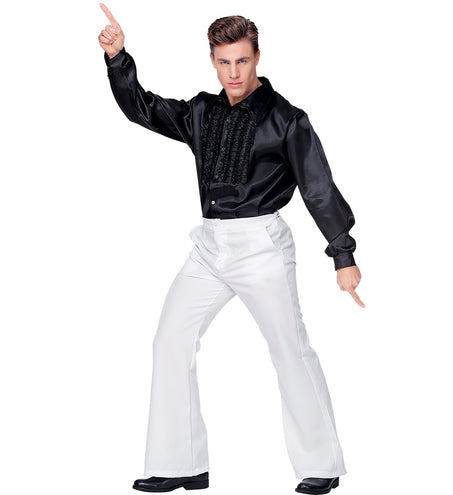 Widmann SRL Witte disco broek heren