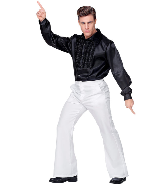 Widmann SRL Witte disco broek heren