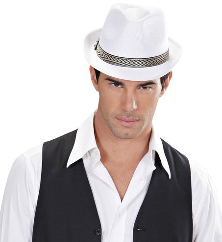 Widmann SRL witte fedora panama