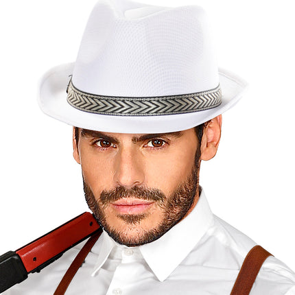 Widmann SRL witte fedora panama