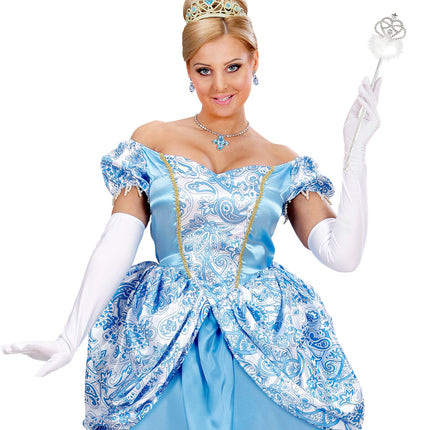 Widmann SRL Witte feeënstaf met marabou