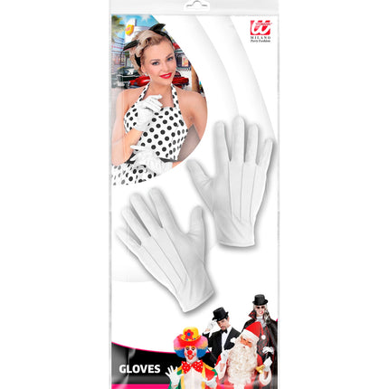 Widmann SRL witte handschoenen