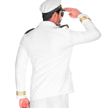 Widmann SRL Witte kapiteinsjas