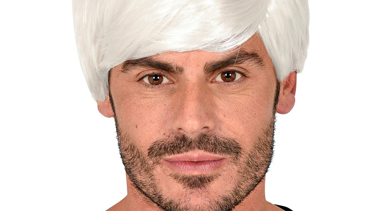 Widmann SRL Witte karakter pruik heren