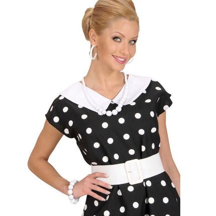 Widmann SRL Witte ketting met kralen