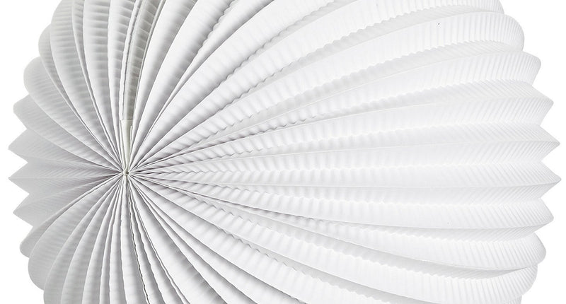 Widmann SRL Witte lampion decoratie