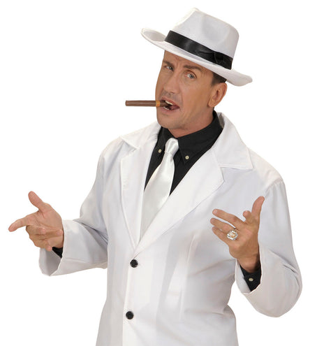 Widmann SRL Witte stropdas unisex