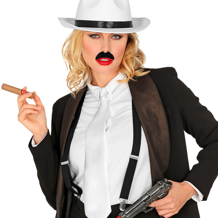 Widmann SRL Witte stropdas unisex