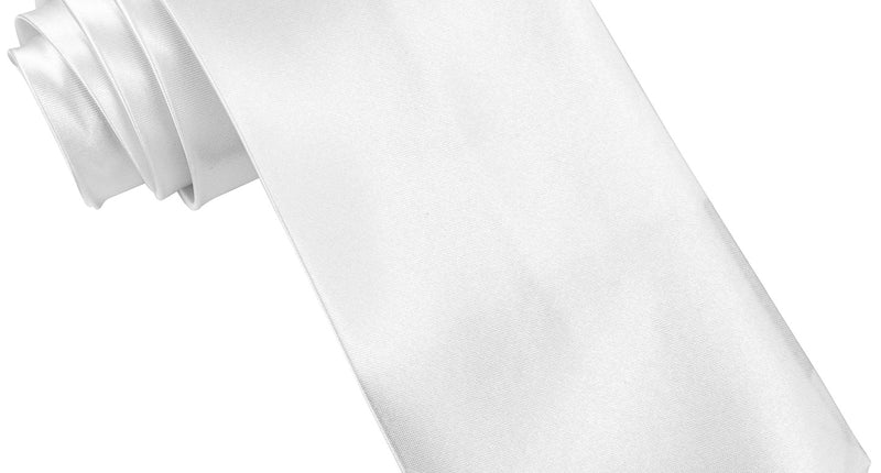 Widmann SRL Witte stropdas unisex