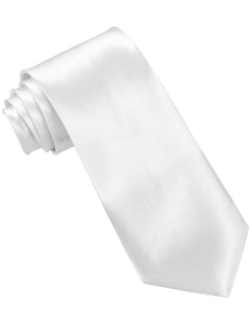 Widmann SRL Witte stropdas unisex