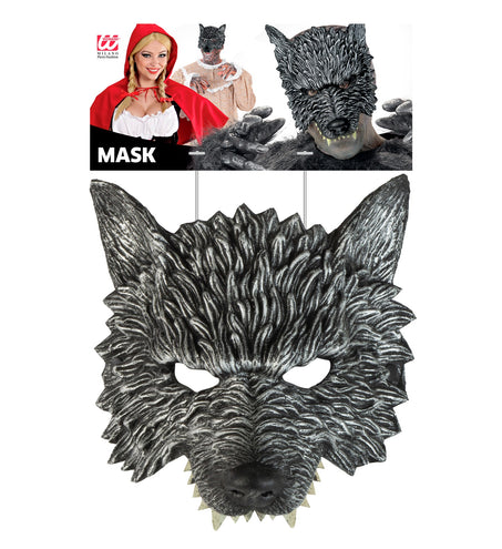 Widmann SRL Wolvenmasker zonder kin