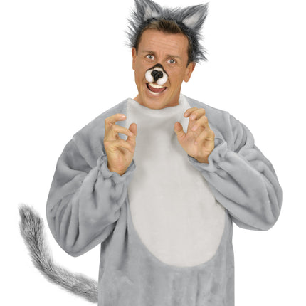 Widmann SRL Wolvenstaart grijs