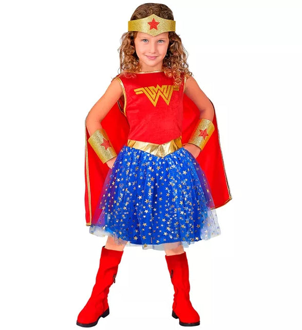 Widmann SRL Wonder girl kostuum Mees kinderen