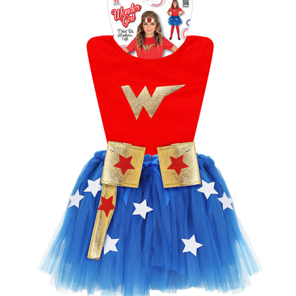 Widmann SRL Wonder woman jurkje kinderen 110cm