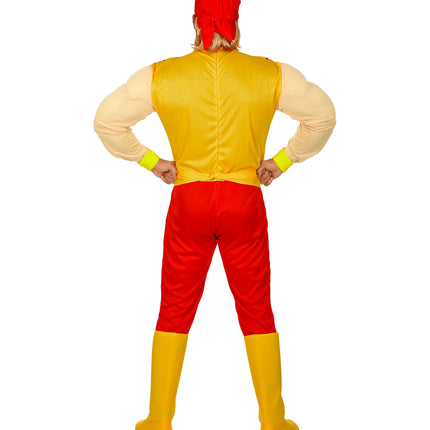 Widmann SRL Worstelaar pak Benny volwassenen