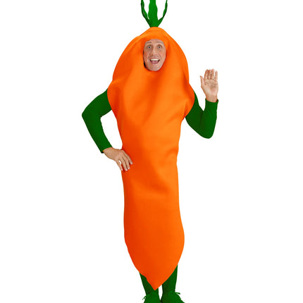 Widmann SRL Wortelpak Schrabbel volwassenen unisex
