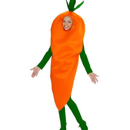 Widmann SRL Wortelpak Schrabbel volwassenen unisex