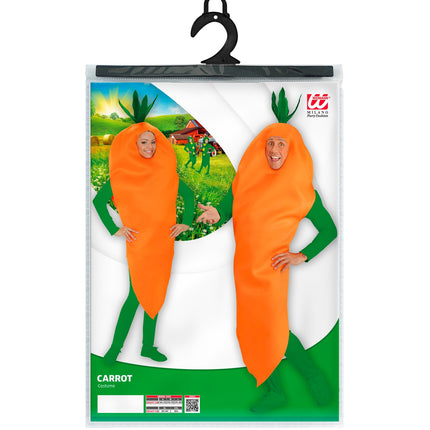 Widmann SRL Wortelpak Schrabbel volwassenen unisex