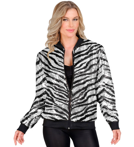 Widmann SRL Zebra print bomberjack