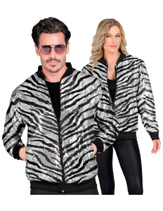 Widmann SRL Zebra print bomberjack