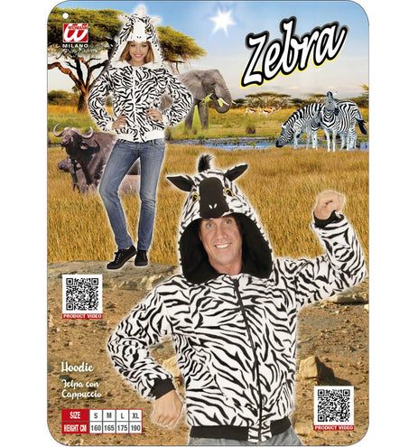 Widmann SRL Zebra truitjes met ritssluiting