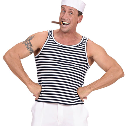 Widmann SRL Zeeman marine gestreept shirt unisex