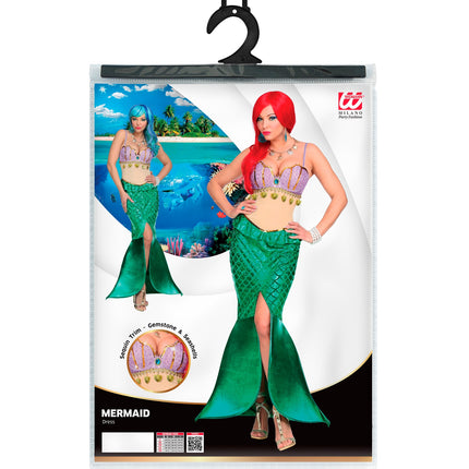 Widmann SRL Zeemeermin jurk Bella