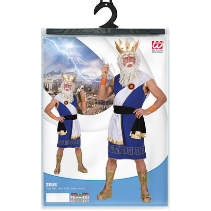 Widmann SRL Zeus kostuum heren