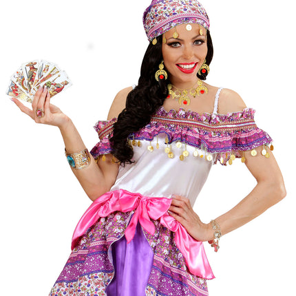 Widmann SRL Zigeunerin halsketting en oorbellen