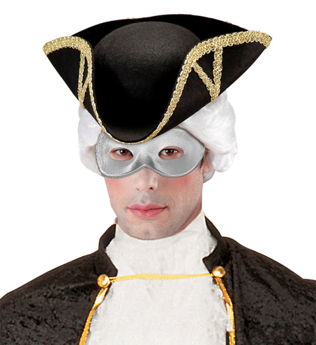 Widmann SRL Zilver fiesta oogmasker