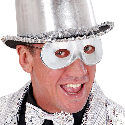 Widmann SRL Zilver fiesta oogmasker