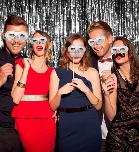 Widmann SRL Zilver fiesta oogmasker