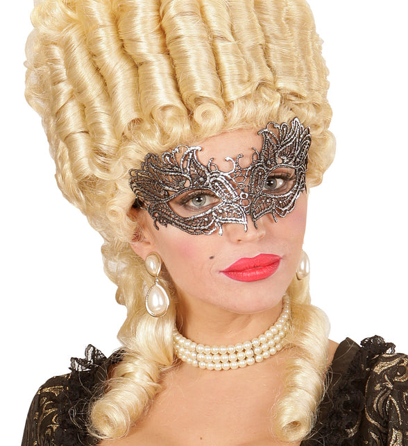 Widmann SRL Zilveren antieke oogmaskertjes