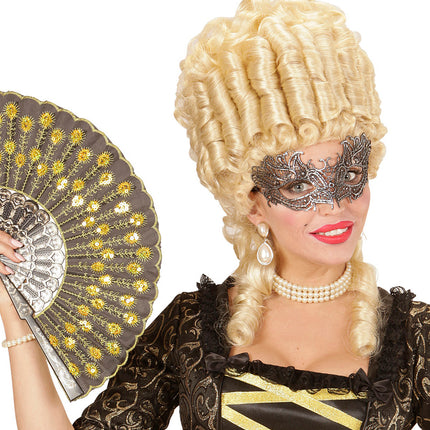 Widmann SRL Zilveren antieke oogmaskertjes