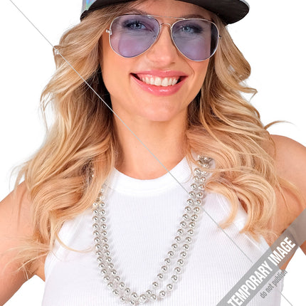 Widmann SRL Zilveren parelkettingen, set van 2