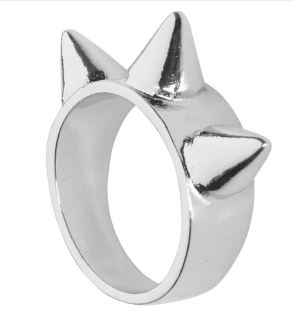 Widmann SRL Zilveren ring met 3 spikes