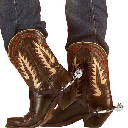 Widmann SRL Zilveren sporen cowboy luxe